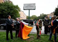 Kyrgyzstan Park opened in Rome