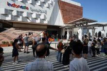 Indonesian Pavilion, Expo 2020 Dubai. (ANTARA/HO-Kemenkominfo/am)