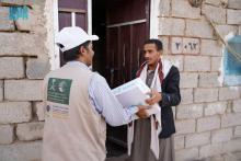 KSrelief Distributes 214 Tons of Ramadan Food Baskets in Marib Governorate, Yemen