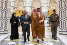 Malaysian King Al-Sultan Abdullah and Saudi Crown Prince Mohammed bin Salman (pix credit: Istana Negara Facebook page)