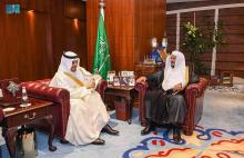 Saudi Minister of Islamic Affairs Receives Bahraini Ambassador to Saudi Arabia