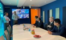 The delegation of the Vietnamese Embassy in Monaco visits 3X Engineering Group - a Monaco enterprise having long-term cooperation with Vietnam (Photo: VNA)