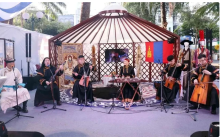 Booth introducing Mongolia tourism at Ho Chi Minh City Tourism Festival 2024 last April. (Photo: VNA)