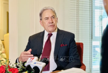 New Zealand Deputy Prime Minister and Minister of Foreign Affairs Winston Peters. (Photo: VNA)