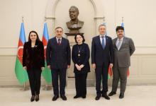 President of Turkic Culture and Heritage Foundation meets with Azerbaijani and Kazakh ambassadors to Türkiye