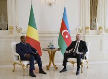 Azerbaijani and Congolese presidents held one-on-one meeting