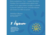 First Vice-President Mehriban Aliyeva made post on International Children's Day