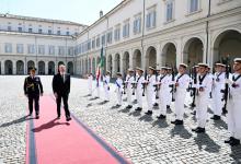 President Ilham Aliyev had working lunch with President of Italy in Rome