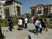 Another 30 families relocated to Shusha receive house keys