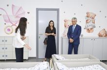 Vice-President of Heydar Aliyev Foundation Leyla Aliyeva attends inauguration of "Kepenek" kindergarten
