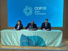 MoU on construction of Wind Power Plant in Kalbajar signed at COP29