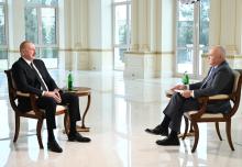 President Ilham Aliyev was interviewed by Dmitry Kiselev, Director General of “Rossiya Segodnya” International News Agency