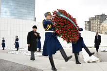 Pakistani PM visits Victory Park in Baku
