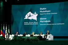 Azerbaijani delegation joins International Economic Forum "Russia-Islamic World: KazanForum” 2025