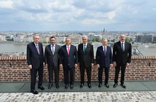 Official luncheon held in Budapest in honor of heads of state and government of Organization of Turkic States