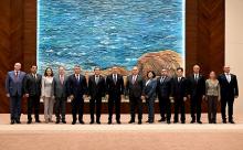 President receives heads of judicial bodies of number of foreign countries