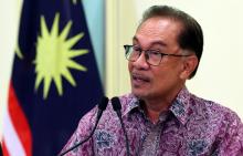 Malaysian Prime Minister Anwar Ibrahim