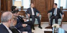 President al-Assad receives Abdollahian, talks deal with latest developments