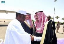 President of Cote d'Ivoire Arrives in Madinah Coming from Jeddah