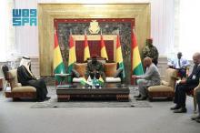 President of Guinea-Conakry Receives Saudi Royal Court Advisor Ahmad Qattan