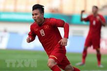 Midfielder Nguyen Quang Hai (Photo: VNA)