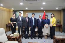 FM receives Chairman of Korea-Vietnam Economic and Cultural Association