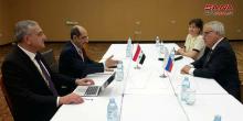 Deputy Foreign and Expatriates Minster, Bassam Sabbagh, discussed with his Russian counterpart, Sergey Vershinin