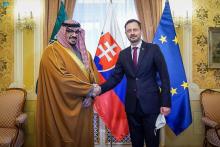 Slovak Prime Minister Receives Saudi Minister of Economy and Planning