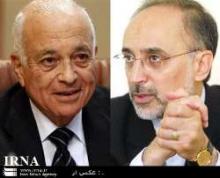 Iran FM-Arab League Chief Discuss Regional Issues  