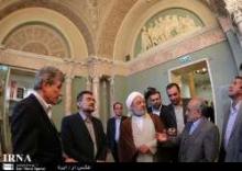 Russian Deputy Min. Visits Iran Art Exhibition  