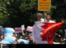 Tehranis Rally To Protest Against Bahrain, Saudi Rulers
