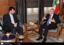 Iran Envoy Confers With Lebanese Parliament Speaker  