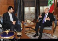 Iran Envoy Confers With Lebanese Parliament Speaker