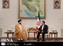 Ahmadinejad Receives Leader Of Iraq’s Islamic Supreme Council