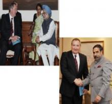 Russian Deputy PM Calls On Manmohan Singh   