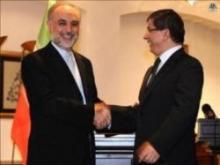 Salehi-Davutoglu Start Talks In Ankara  