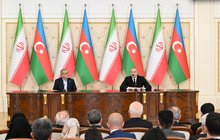 Presidents of Azerbaijan and Iran made press statements