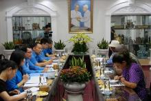 At the talks (Source: congdoan.vn)