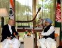 Indian PM meets Afghan President 