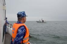 In the patrol area (Photo: VNA)