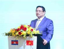 Vietnamese, Cambodian PMs attend investment forum