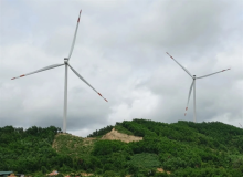 Wind turbines in Quang Tri province (Photo: VNA)