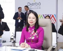 Vice President Vo Thi Anh Xuan (Photo: VNA)