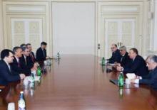 PRESIDENT ILHAM ALIYEV RECEIVES BP-AZERBAIJAN PRESIDENT
