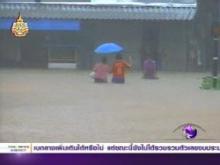 Thai PM visits flooded-ridden northeast