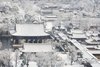 Snowfall in Seoul