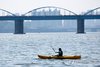 Kayak festival in Han River