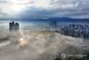 A foggy view of S. Korean city