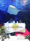Underwater performance ahead of holiday