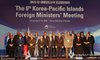 Korea-Pacific islands FM meeting